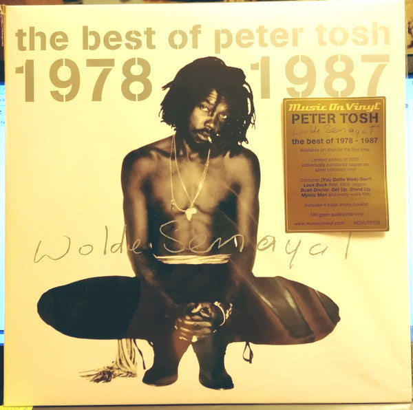 Peter Tosh : The Best Of Peter Tosh 1978-1987 (2xLP, Album, Comp, Ltd, Num, Sil)