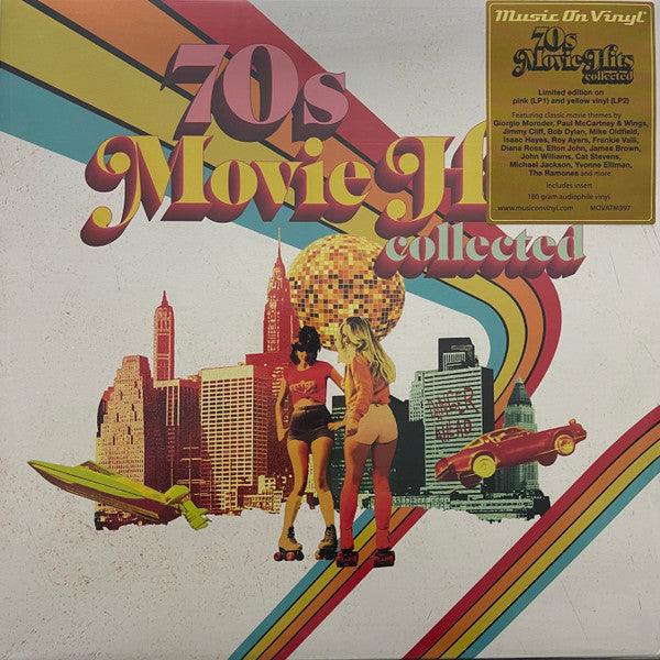 Various : 70s Movie Hits Collected (LP, Pin + LP, Yel + Comp, Ltd)