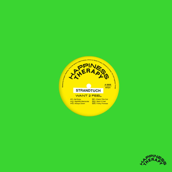 Strandtuch : Want 2 Feel (12", EP)