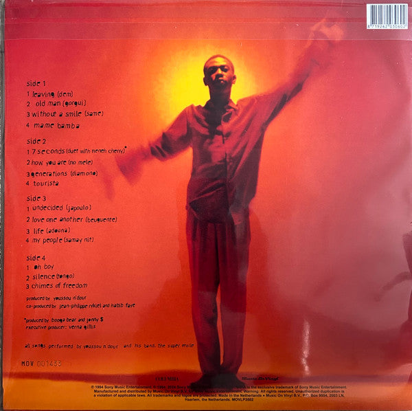 Youssou N'Dour : The Guide (Wommat) (2xLP, Album, Ltd, RE, Yel)