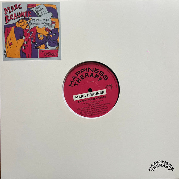 Marc Brauner : Mon Numéro (12", EP)
