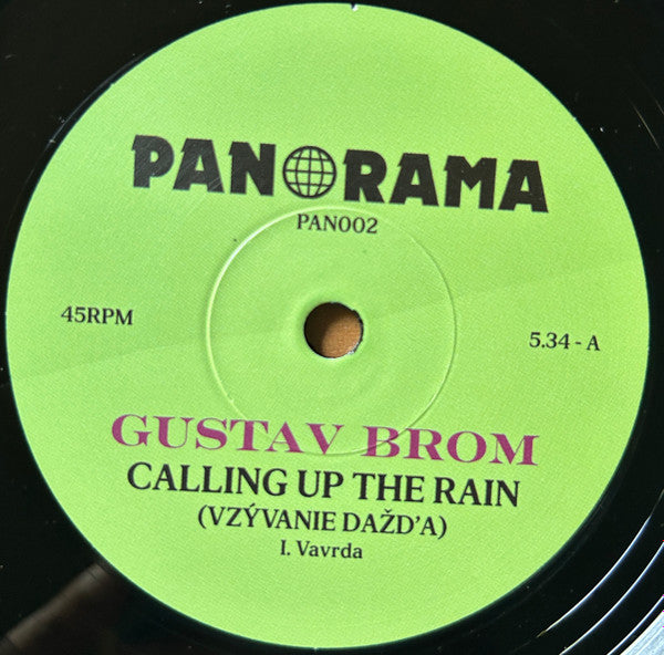 Gustav Brom : Calling Up The Rain  (7", RE, RM)