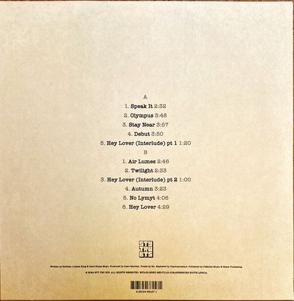 Sio (2) : Sarang / 사랑 (LP, Album)