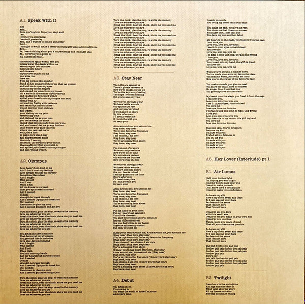 Sio (2) : Sarang / 사랑 (LP, Album)