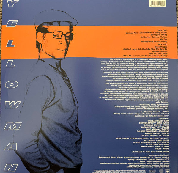 Yellowman : King Yellowman (LP, Album, Num, RE, Yel)