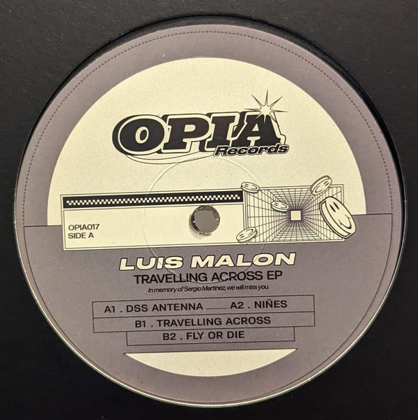 Luis Malon : Travelling Across EP (12")