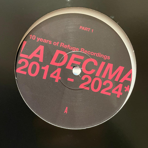 Various : La Decima Compilation 2014-2024 (Part 1) (12", EP)