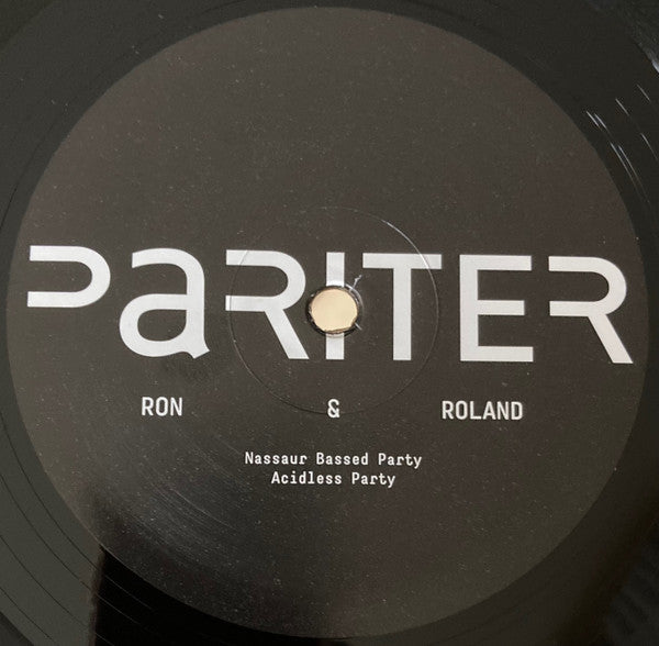 Ron & Roland : Nassaur Bassed Party (12", EP, RE)