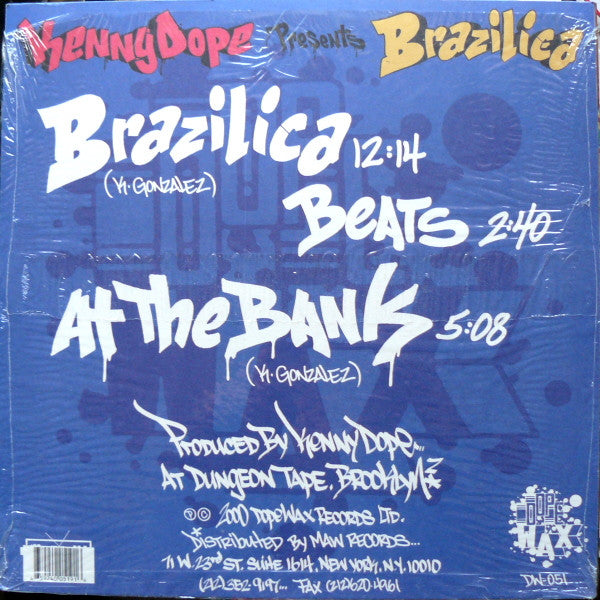 Kenny "Dope" Gonzalez : Brazilica (12")