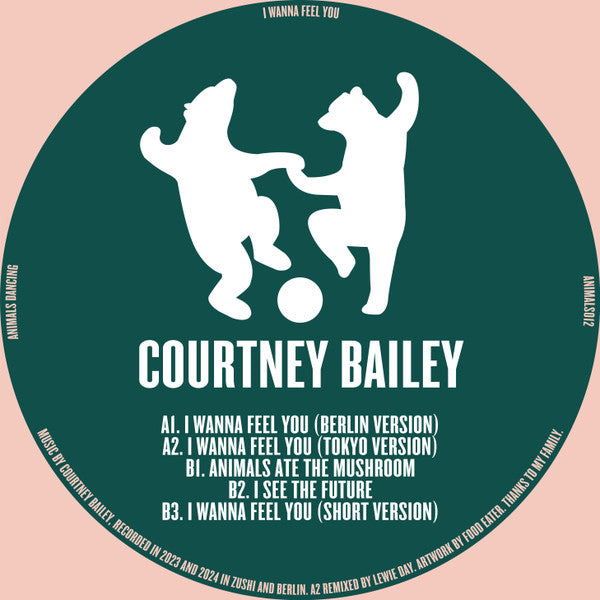 Courtney Bailey : I Wanna Feel You (12", EP)