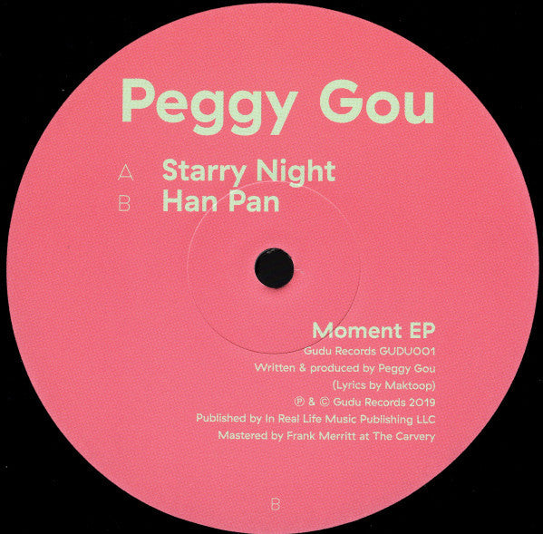 Peggy Gou : Moment EP (12", EP, RE)