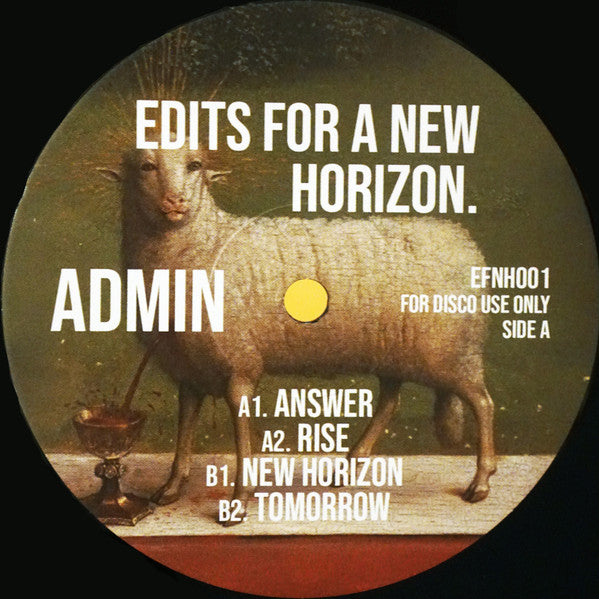 Admin : Edits For A New Horizon Vol 1 (12", EP)