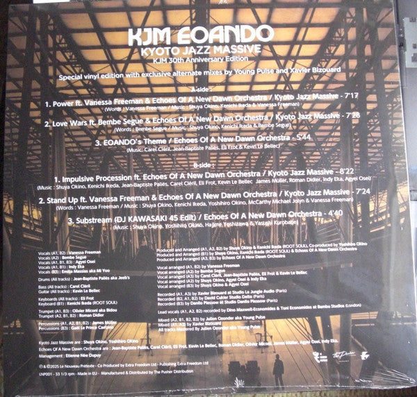 Kyoto Jazz Massive : KJM EOANDO (KJM 30th Anniversary Edition) (LP, Album, EP)