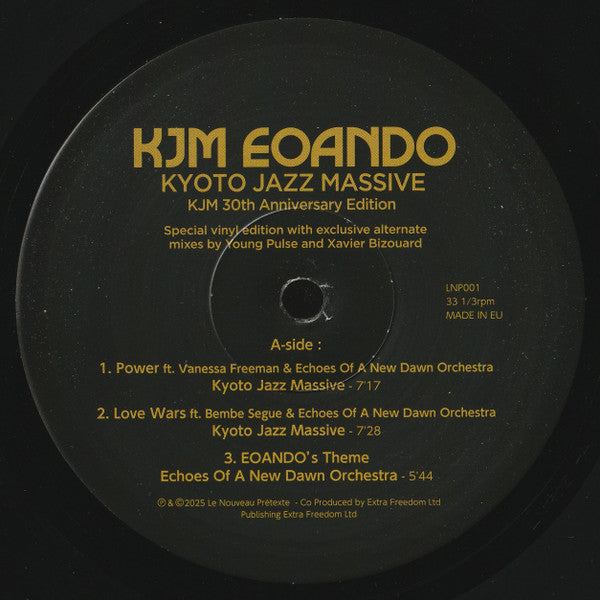Kyoto Jazz Massive : KJM EOANDO (KJM 30th Anniversary Edition) (LP, Album, EP)