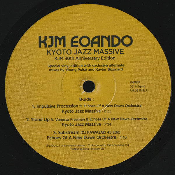 Kyoto Jazz Massive : KJM EOANDO (KJM 30th Anniversary Edition) (LP, Album, EP)