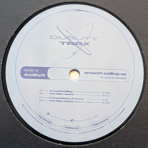 9 Hours Ahead : Smooth Sailing EP (12", EP)
