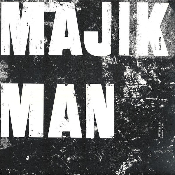 Justin Bailey, Dave Coker : Majik Man (12", RE)