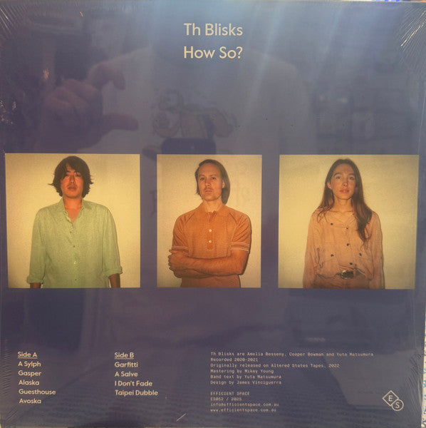 Th Blisks : How So? (LP)