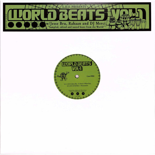 Lello Di Franco / Jesse Bru / Rahaan / DJ Merci : World Beats Vol.1 (12")
