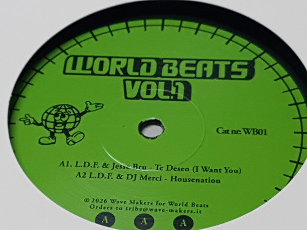 Lello Di Franco / Jesse Bru / Rahaan / DJ Merci : World Beats Vol.1 (12")