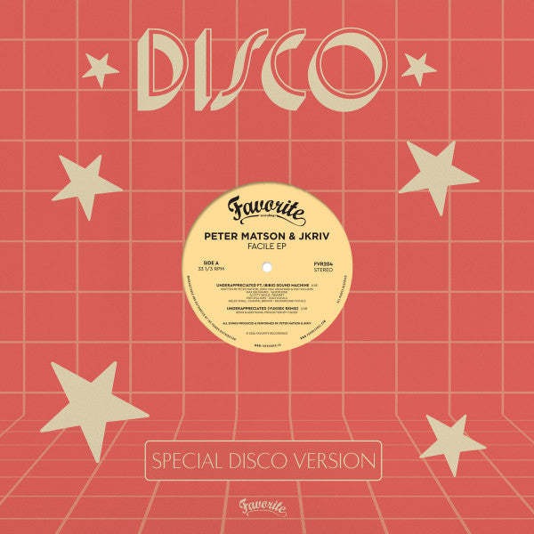 Peter Matson & JKriv : Facile EP (12", EP)