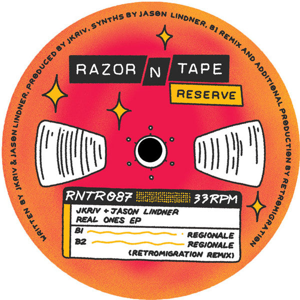 JKriv + Jason Lindner : Real Ones EP (12", EP)