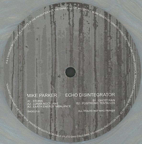 Mike Parker : Echo Disintegrator (2x12", Album, Ltd, Sil)