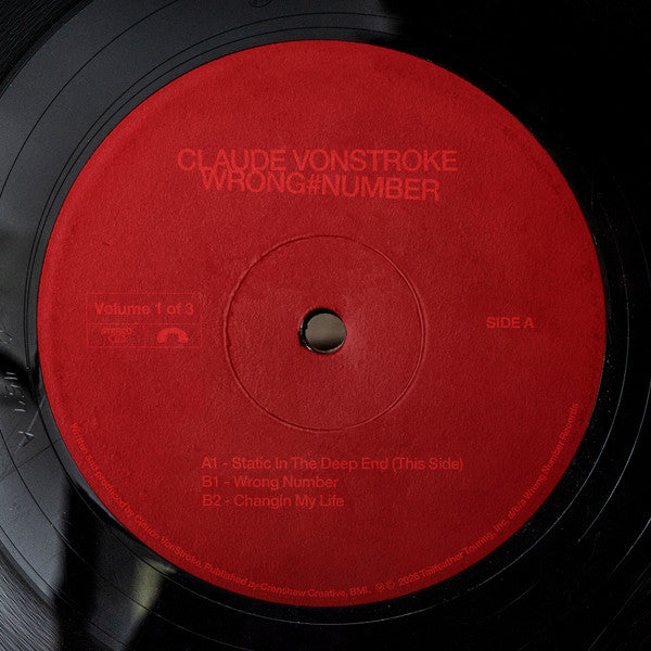 Claude VonStroke : Wrong Number Vol. 1 (12", EP)