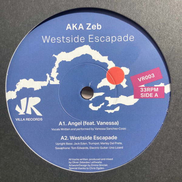 Aka Zeb : Westside Escapade (12", EP)