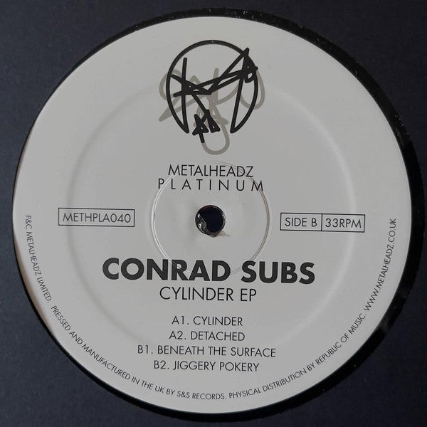 Conrad Subs : Cylinder EP (12", EP)