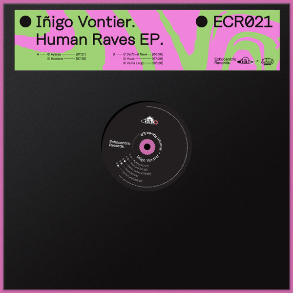 Iñigo Vontier : Human Raves EP (12", EP)