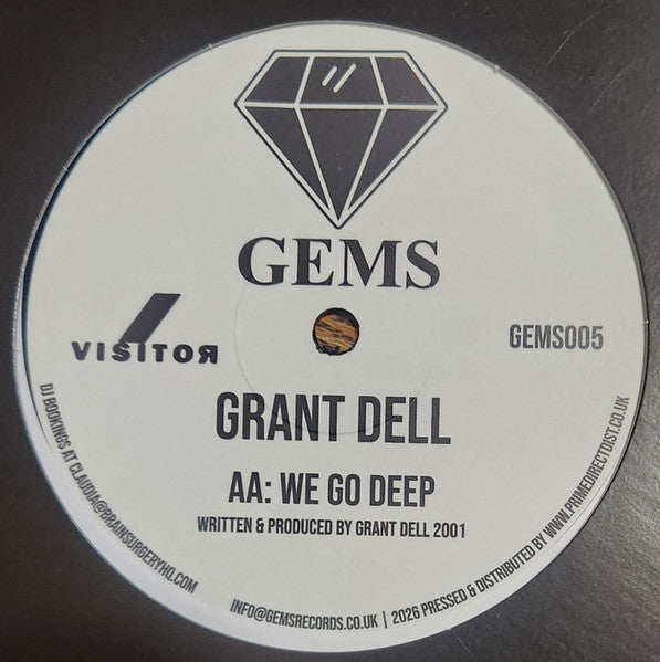 Grant Dell : Come On In / We Go Deep (12")