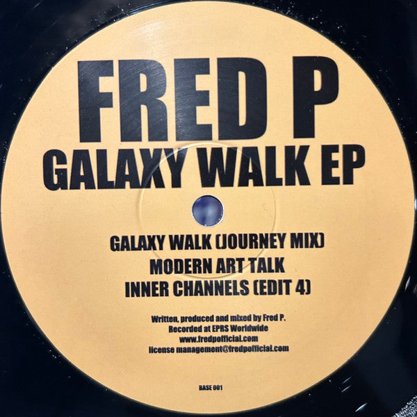 Fred P. : Galaxy Walk (12", EP)