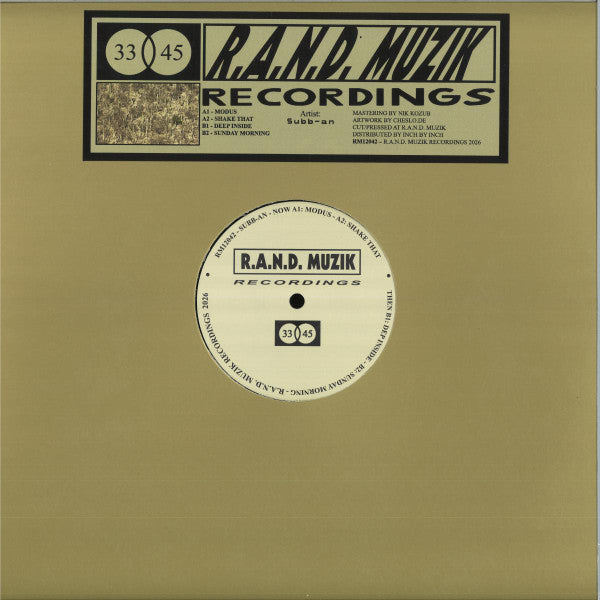 Subb-an : RM12042 (12")
