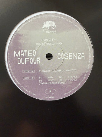 Mateo Dufour, Cosenza : Sweat EP (12", EP)
