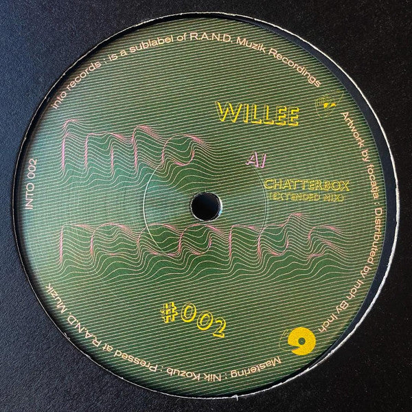 Willee (2) : Playground For Thought EP (12")