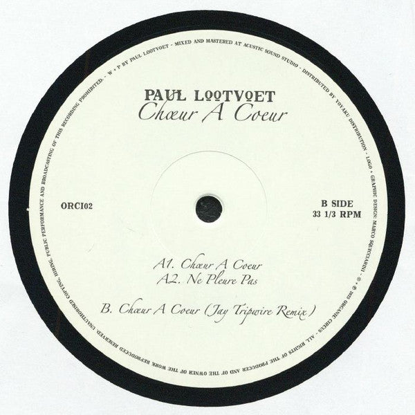 Paul Lootvoet : Choeur A Coeur (12")