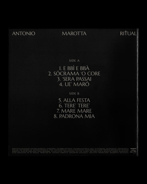 Marotta* : RITUAL (LP, Ltd)