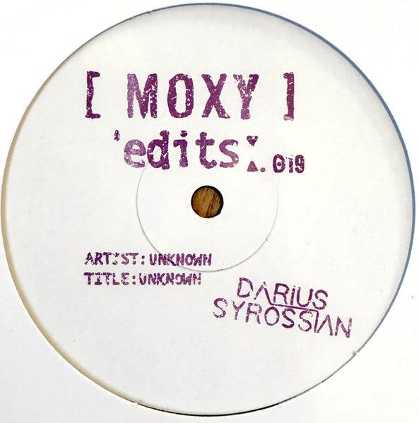 Various : Moxy Edits 019 & 020 (12")