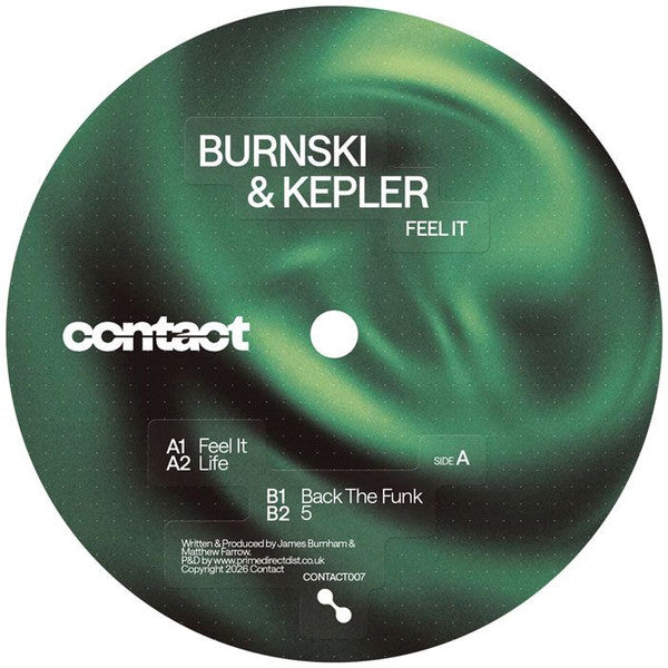 Burnski & Kepler. : Feel It (12")