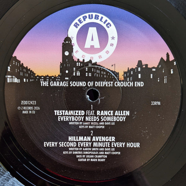 Various : The Garage Sound Of Deepest Crouch End (12")