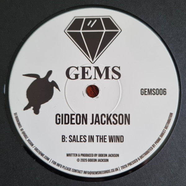 Gideon Jackson : Helpless / Sales In the Wind (12")