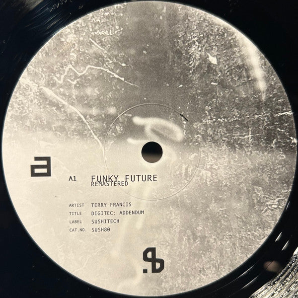 Terry Francis : Digitec : Addendum (12", Ltd, RE, RM)