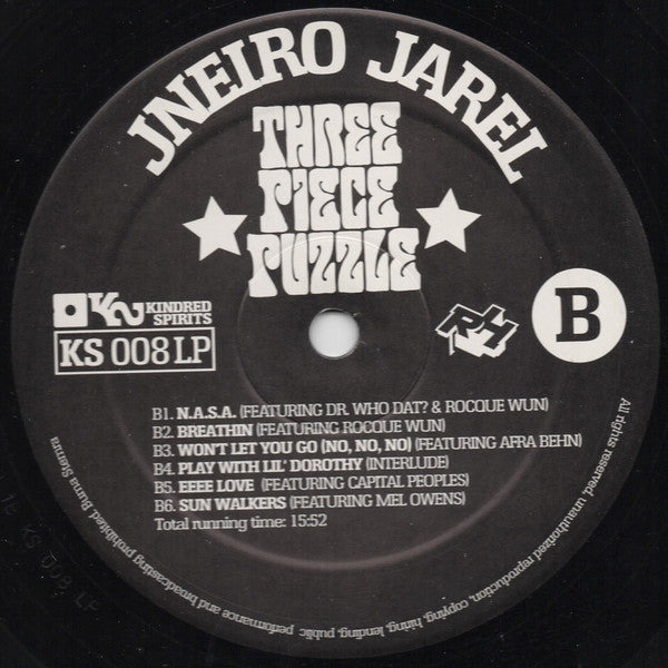 Jneiro Jarel : Three Piece Puzzle (2xLP, Album)