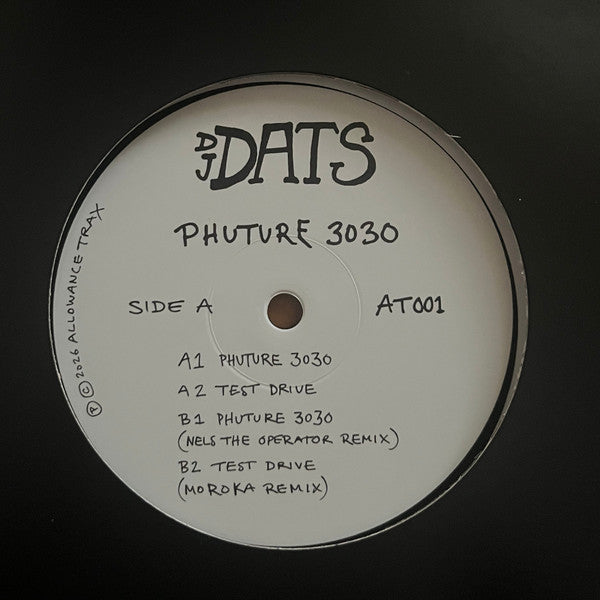 Dj Dats : Phuture 3030 (12", EP)