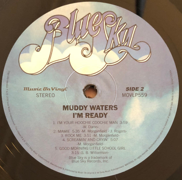 Muddy Waters : I'm Ready (LP, Album, RE, 180)