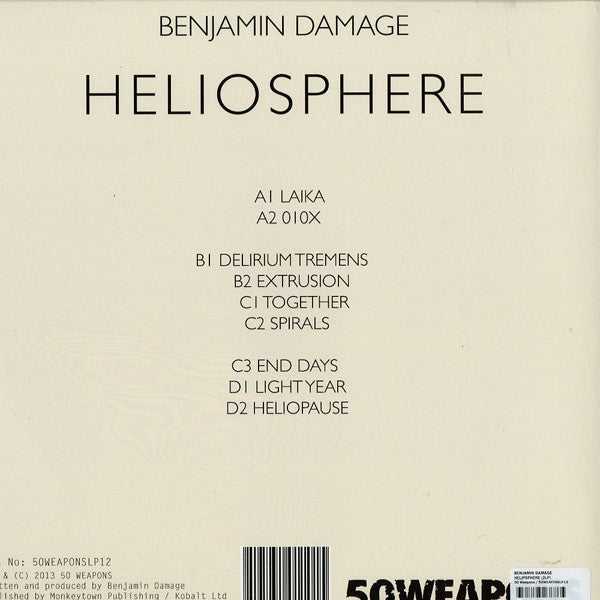 Benjamin Damage : Heliosphere (2x12")