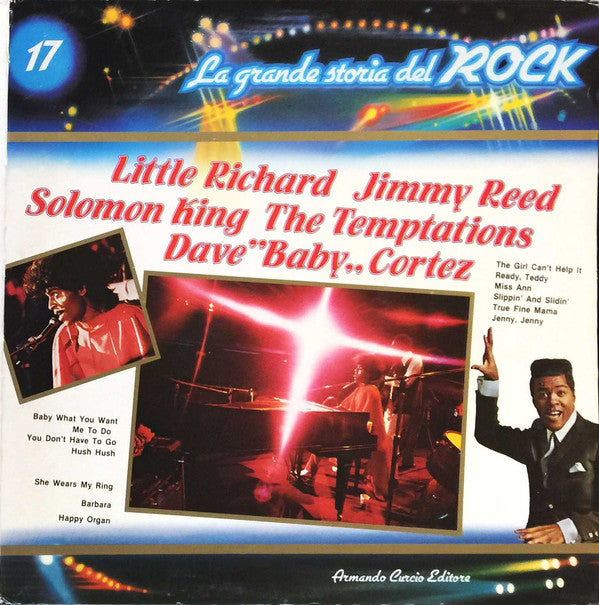 Little Richard / Jimmy Reed / Solomon King / The Temptations (2) / Dave "Baby" Cortez : Little Richard / Jimmy Reed / Solomon King / The Temptations / Dave "Baby" Cortez (LP, Comp, Gat)