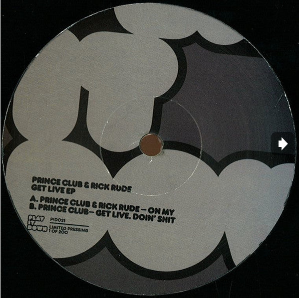 Prince Club & Rick Rude : Get Live EP (12", Ltd)