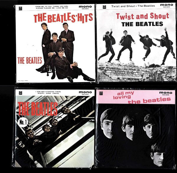 The Beatles : E.P. Collection (15x7", EP, Mono, Red + Box, Comp)